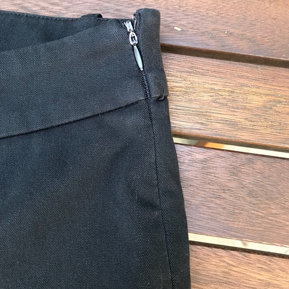 Cynthia Rowley Black Cigarette Pants - 8 - Picture 5 of 6